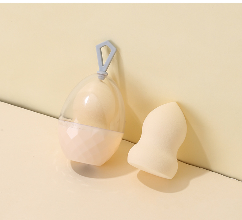 LMLTOP Gourd Powder Puff, single set, Soaked in water, Dry and wet dual-purpose, makeup and beauty, eggshell set, Eggshell set, TOP-070 undefined