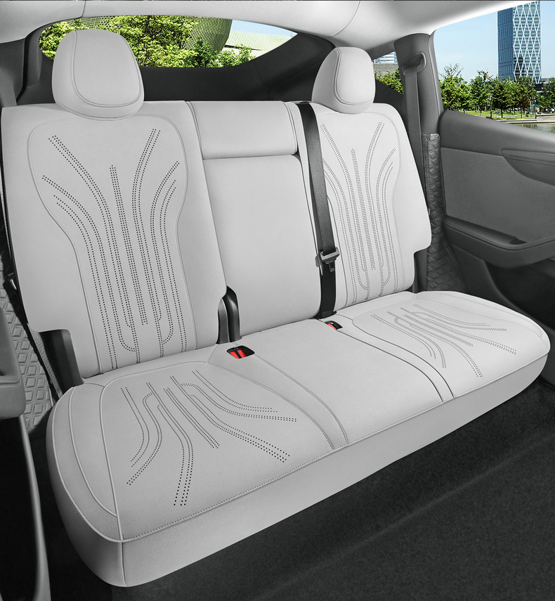26 New Tesla Model Y Saddle Cushion Full-Cover Breathable Car Seat Cushion Special Seat Cover for Specific Vehicles