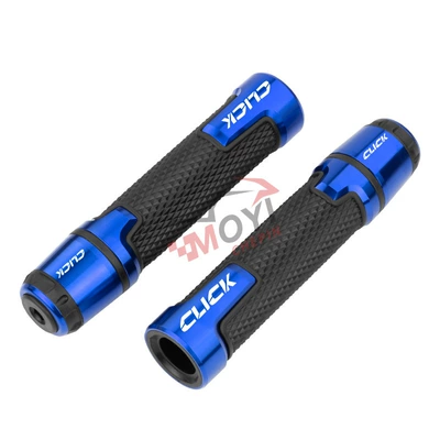alloy handlebar grips, specifically – Motorcycle Handle Cover - click-blue
