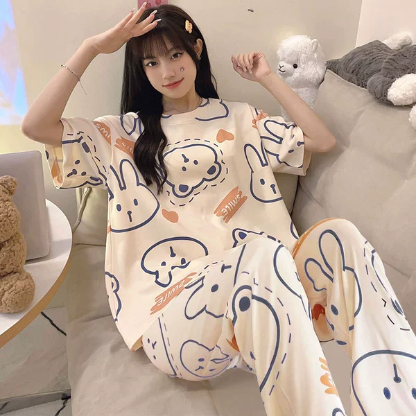 D.M-184 Short, Long Beige Big Head Bear