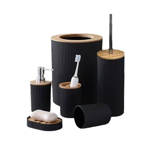 YUFEI YUFEI transfronterizo conjunto de seis piezas de baño baño cepillo de dientes taza caja de jabón set