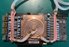 全覆盖AI各种显卡紫水冷头散热器1660s3060708090ti40909700xtx