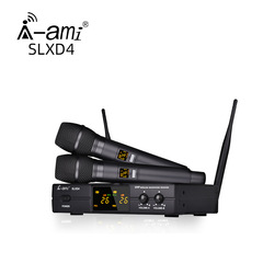 Amiワイヤレスマイクu段一拉二slxd4マイク小機種演出教育家庭用歌舞台戸