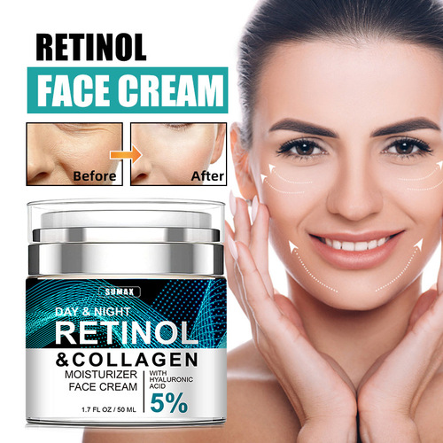 SUMAX cross-border export English packaging amazon temu push-on retinol cream 50ml