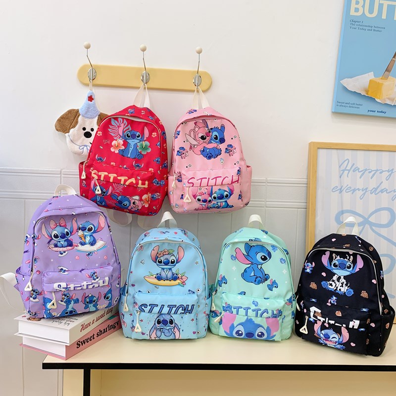 Children's Backpack 2025 New Cartoon Print Lightweight Backpack for Girls Cute Kindergarten Backpack Cross-Border Wholesale
