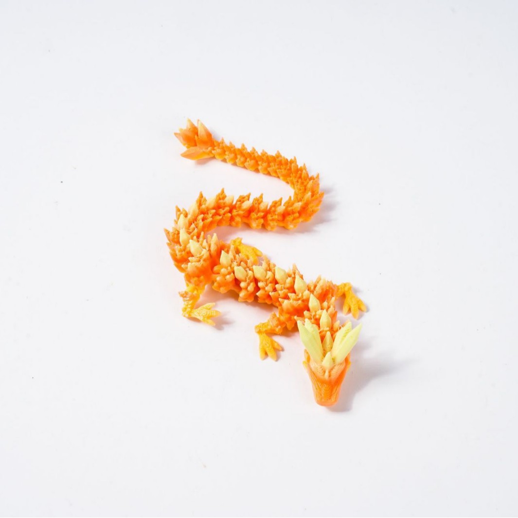 3D impresión de dragón adornos dragón cristal transfronterizo impresión 3D dragón China adornos dragón juguetes hechos a mano regalos de huevos de dragón al por mayor