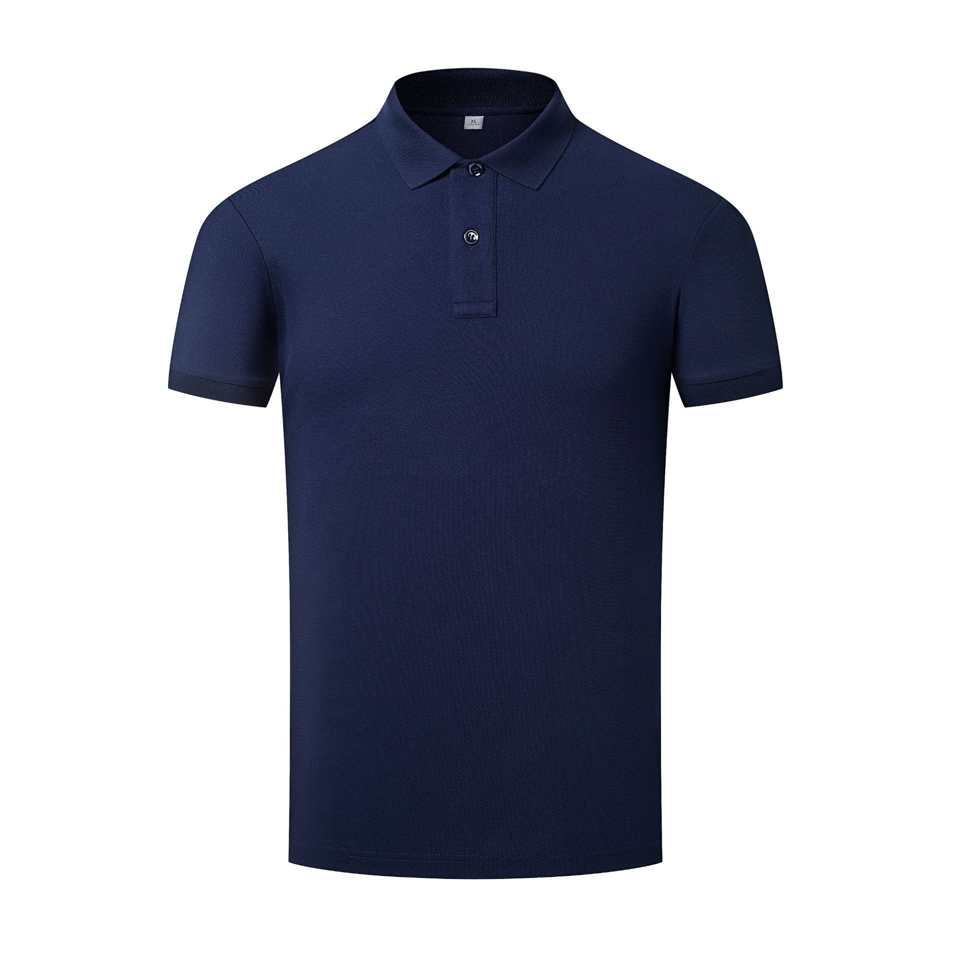 Camiseta Polo de Algodón de Color Sólido para Hombre y Mujer, Estilo Informal de Negocios, Venta al por Mayor de Fábrica, Manga Corta, Estilo Básico de Verano, BYB0020 Chino-Alemán