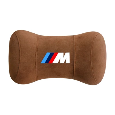 Neck Pillow New 5 Series | Headrest - m-mark-brown-one-30cm-long-9cm-wide-17cm-high