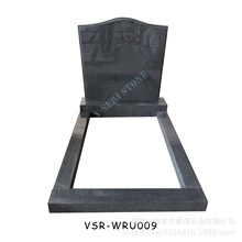 俄罗斯公墓标准款花岗岩墓碑｜简约造型｜适配公共墓地布局