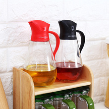乐扣油壶厨房防漏玻璃油桶韩式自动开合酱油瓶调味油瓶 620ml