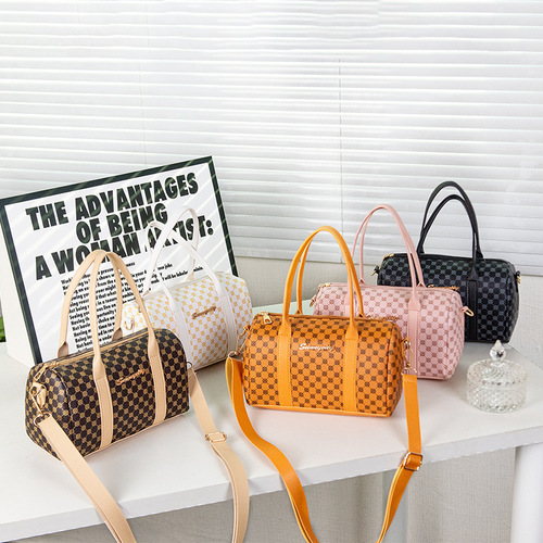 Retro Boston Women's Handbags  Printed Handbags African Bags Wholesale Classic Shoulder Bags