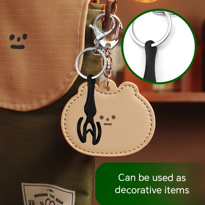 Cross-Border 3D Printed Creative Shopping Cart Unlocker Keychain Fun Supermarket Trolley Release Tool Small Gift