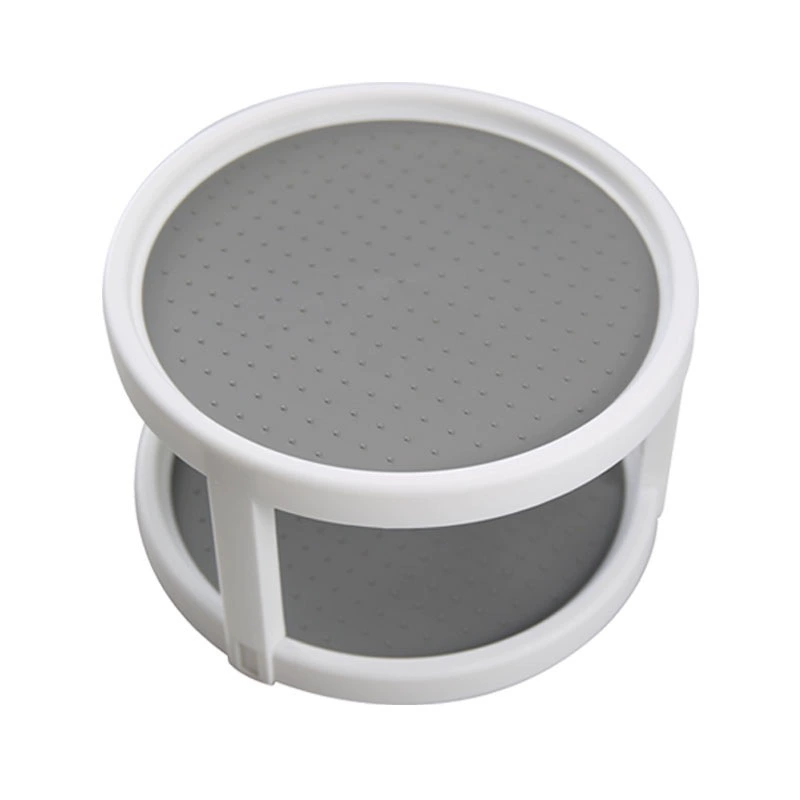 Spice Rack Shelf Rack Rotating Plastic Kitchen from Yomiego