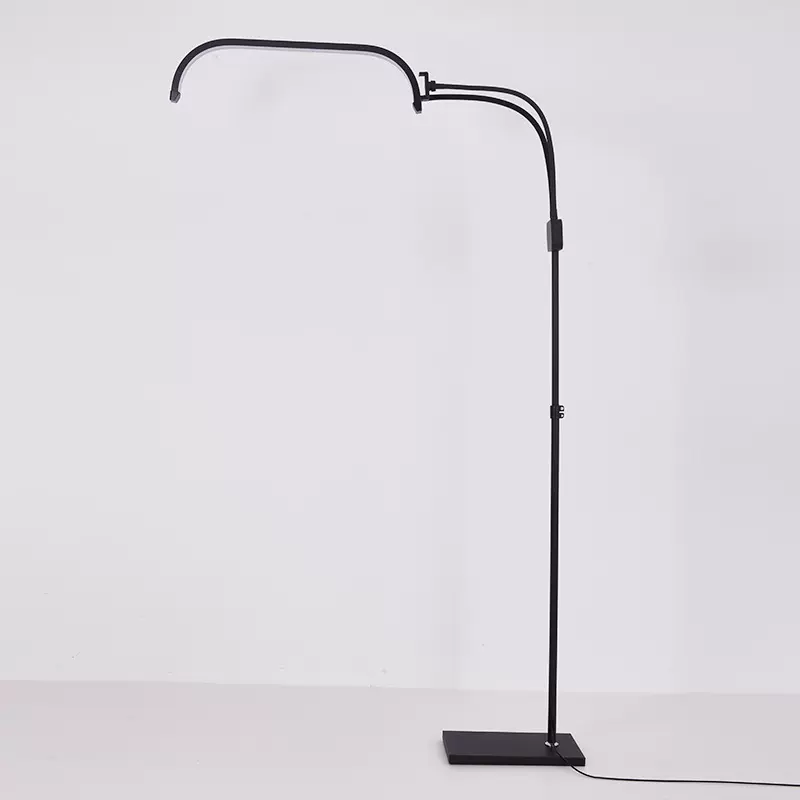 纹绣灯美睫灯伸缩跨境新款半月美容灯落地灯美甲U形照明led工作灯