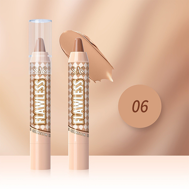 USHAS Europa y los Estados Unidos transfronterizos spot pen concelable multicolor impermeable antiperspirante líquido de concelable duradero SAC029A + B