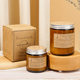 Tea Color Smokeless Romantic Home Aromatherapy Candle Handmade Soy Wax Fragrance Candle Holiday Gift Hand Gift Cup Wax
