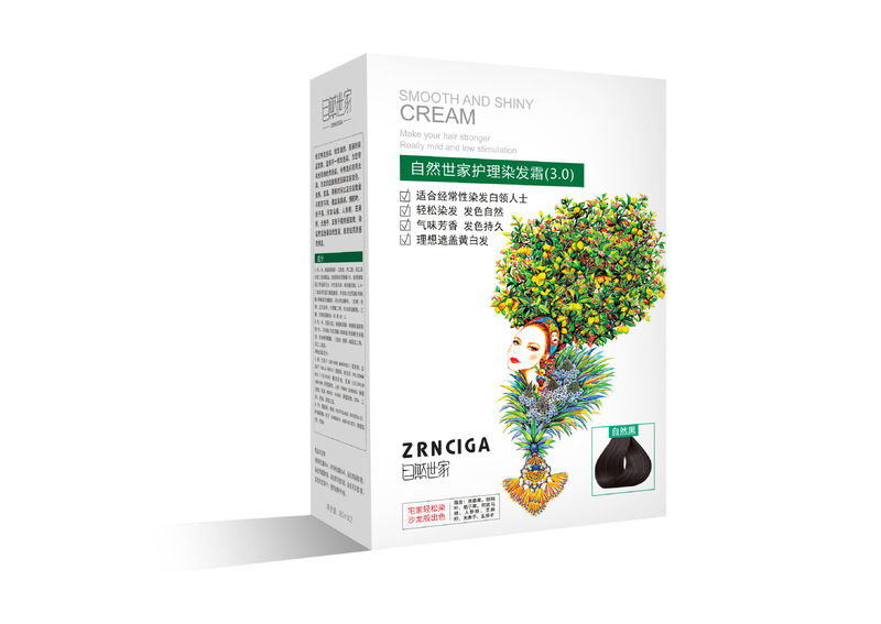 自然旧家五倍子植物染毛剤卸売り純カバー白髪は頭皮の黒いカラー染毛クリームをつけない|undefined