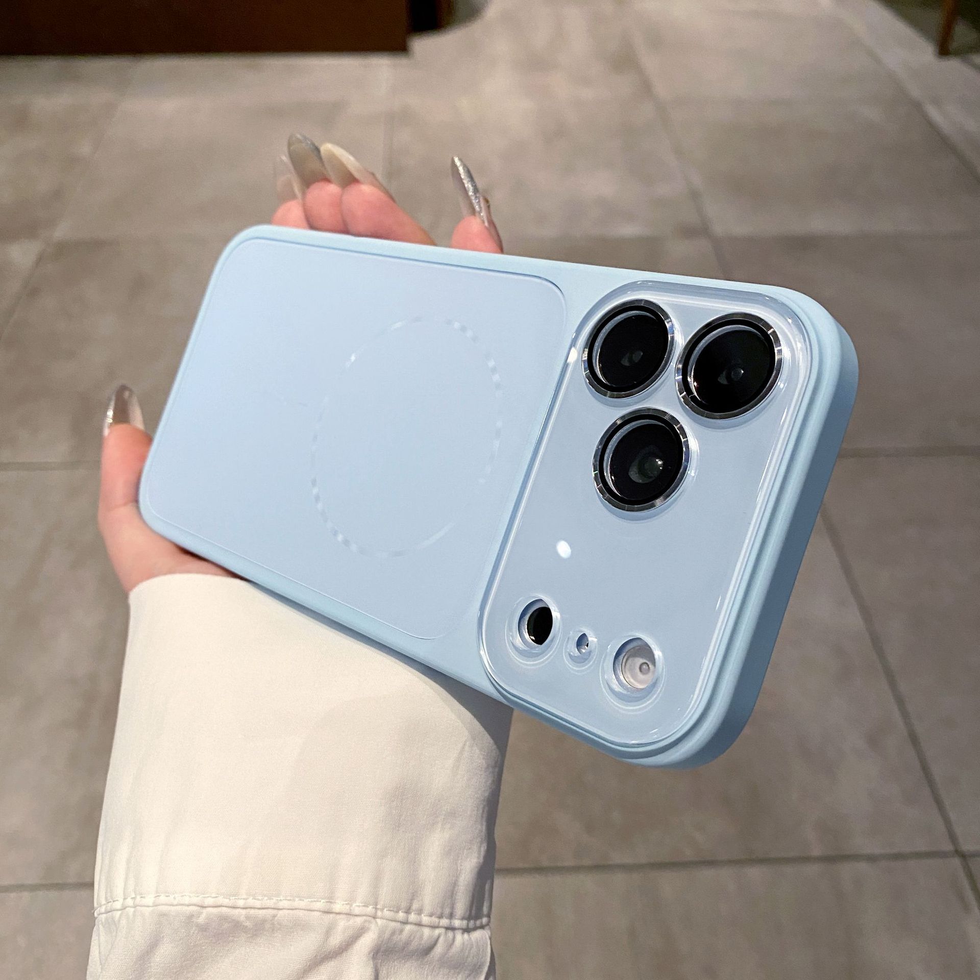 Funda Magnética para iPhone 17 Pro Max y iPhone 16 de PC con Cobertura Completa y Antigolpes image 8