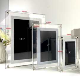 5寸7寸10寸透明亚克力数码相框视频图片音乐播放器 电子相册礼品