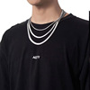 Necklace stainless steel hip-hop style, lightening hair dye