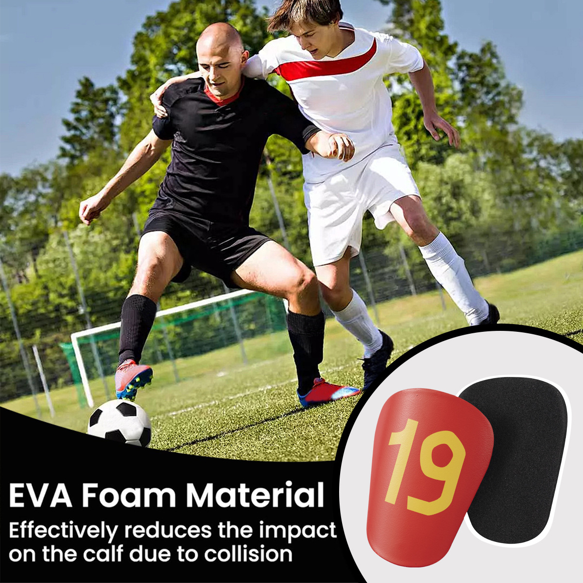 Shin Guard Football Shin Guards Extra Small Insert Calf Protection Children Adult Training Solid Knee Guards_voghion.com