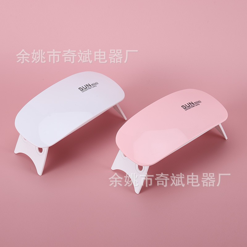 Sunmini Fare Tırnak Lambası Mini El Katlanır Fototerapi Makinesi Tırnak Pişirme ve Kurutma Lambası UV Kürleme Fototerapi Lambası