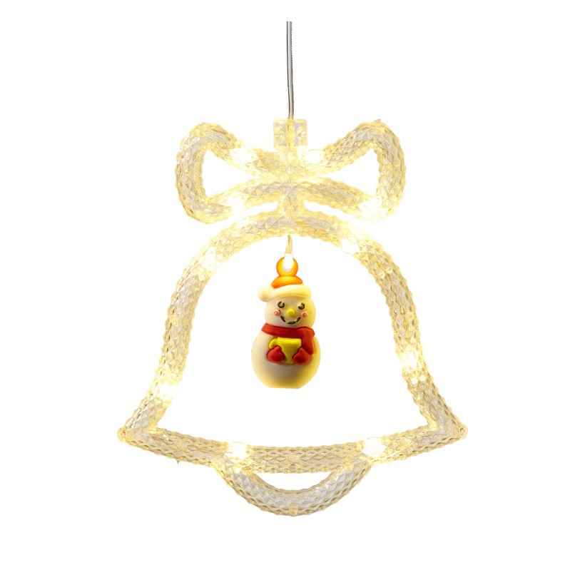 Guirnalda navideña con luces y diseño de cerdito, decoración de cuero y luz LED para vitrinas o escenas navideñas creativas