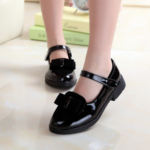 Opportunity Selection: Girls' Leather Shoes, Children's Mary Jane Shoes, Princess Style, Medium and Large Children's Square-Toe Single Shoes, Casual Shoes, New Spring and Autumn Model