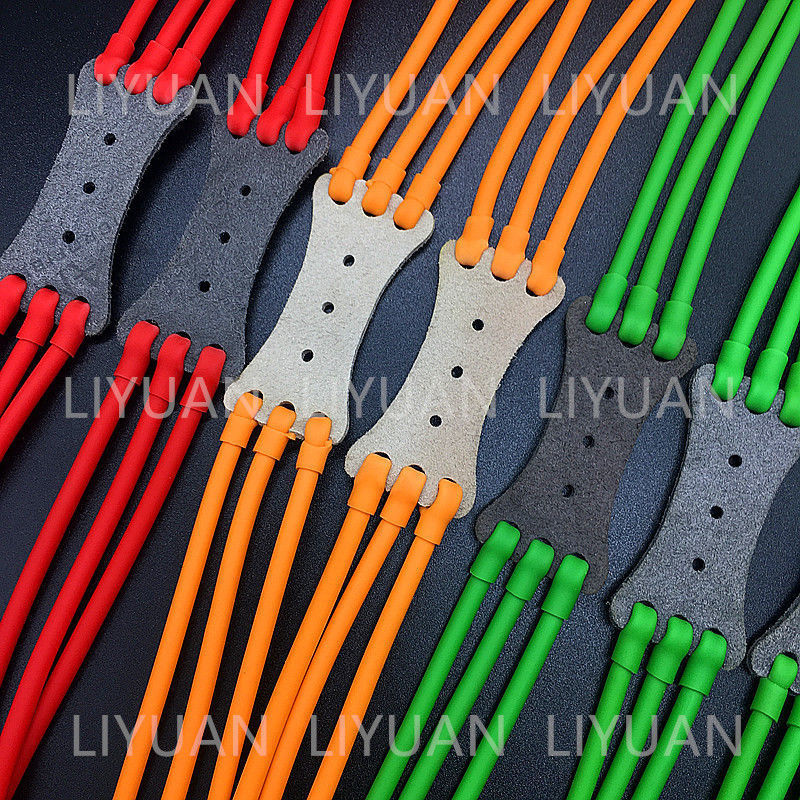 녹색 17/45 3 카드 6 가닥 고무 밴드