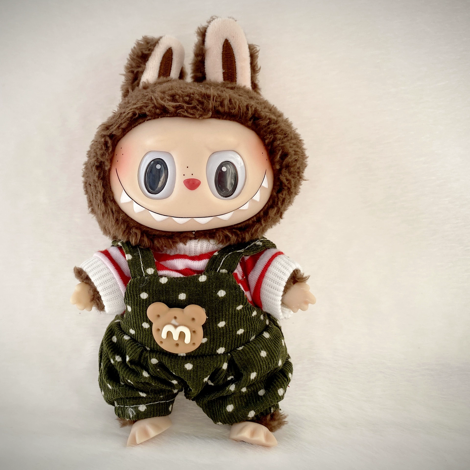 Doll plastic, overall for dressing up, second generation, children's clothing