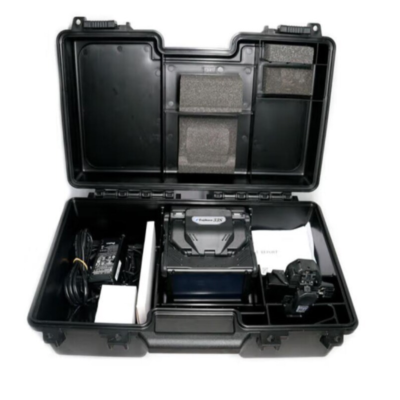 FUJIKURA 43S four-motor cladding alignment fiber optic splicing machine CT50 cutting knife