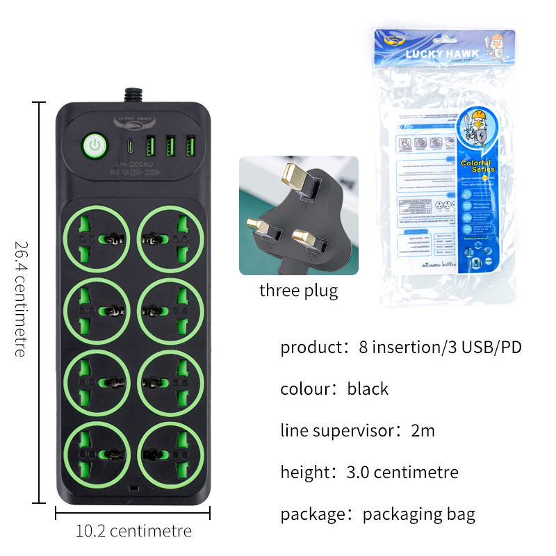 Anillo de color de exportación de comercio exterior con puertas de seguridad para niños placa de conexión de conector USB tipo C