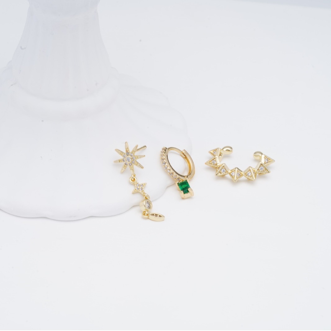 Trend geometric earrings
