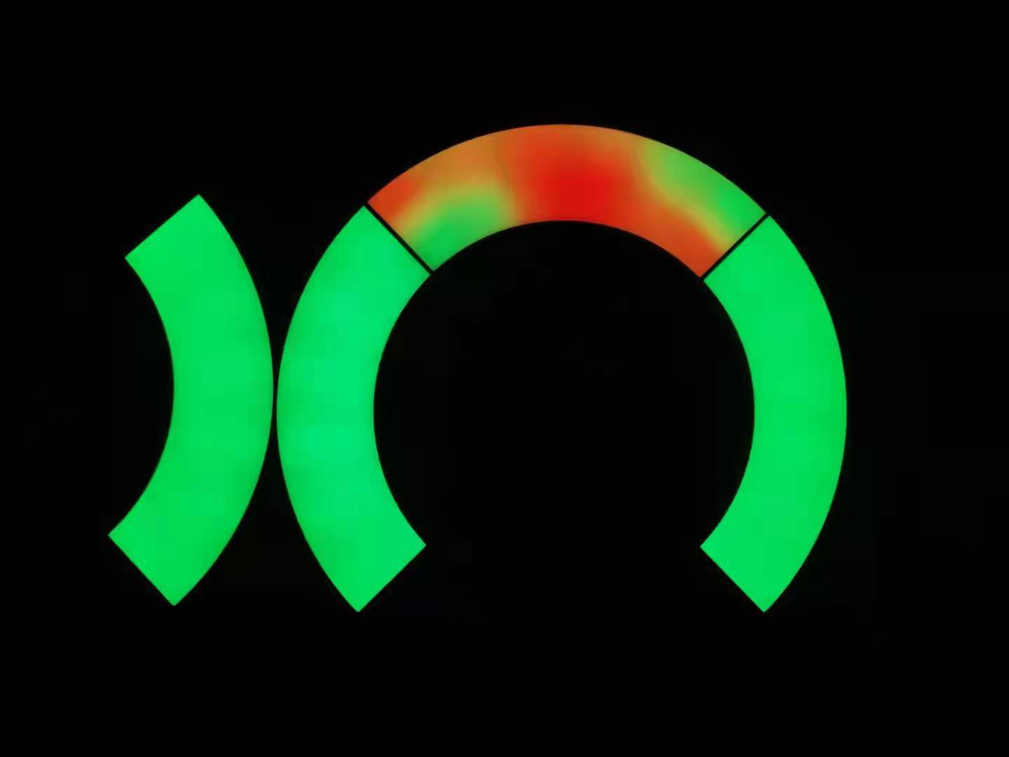 智能环形幻彩拼接灯