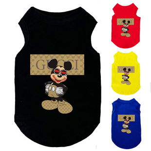 ins Pet Dog Dog Vest Summer Thin Anti-hair Cat Teddy Bitter Bear Schnauzer Small Dog Clothes Trendy
