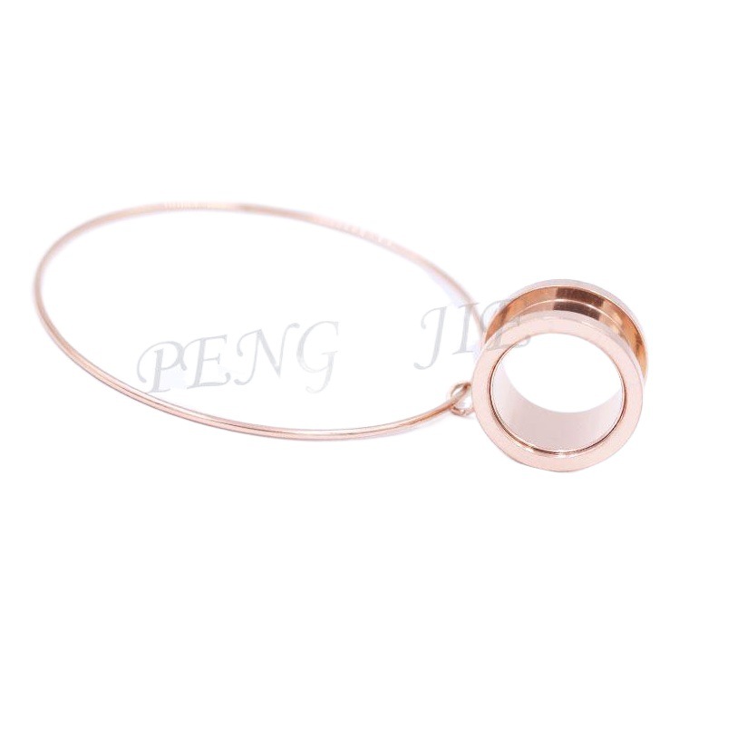 [Suministro directo de fábrica] Pengjie nuevo acero inoxidable multi-funcional colgante anillo pendientes oído expansor piercing joyería
