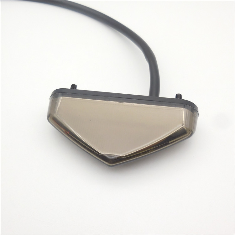 CH-2041B electric scooter modified LED rear tail light scooter triangle brake light motorcycle tail light