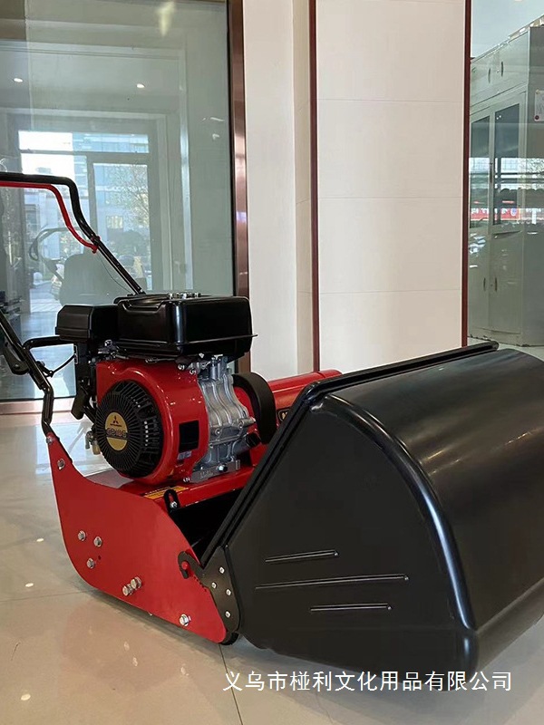 适用小型汽油自走式果岭剪草机 手推式滚刀割草机 足球场草坪修剪