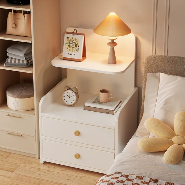 Bedside Table Simple Modern Bedroom Home Bedside Small Cabinet Storage Cabinet Rental Room Simple Storage Rack