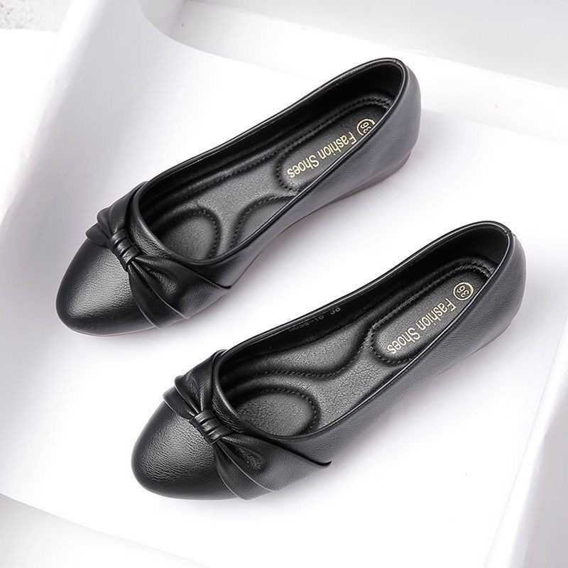 Mocasines Planos para Mujer de PU con Tacón Grueso para Uso Casual image 3