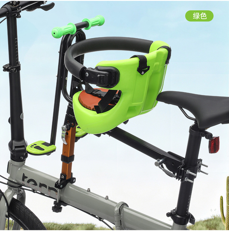 New Mountain Bike Front Child Seat Baby Full Surround Seat Bicycle Baby Seat Front Child Seat