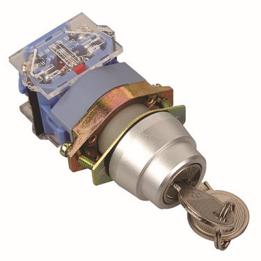 一佳按钮开关   LA39-11Y/21 钥匙开关   开孔22MM