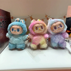 スポット高品質バブル 3.0 ラブブ labubu 人形ブラインドボックスぬいぐるみギフト祖国バージョン