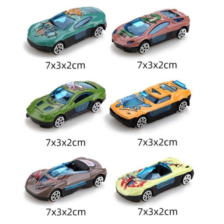 Alloy Sliding Racing Car Track 1:64 Scale Dinosaur Model Children's Toy Sports Car Educational Alloy Car Alloy Sliding Racing Car Track 1:64 Scale Dinosaur Model Children's Toy Sports Car Educational Alloy Car