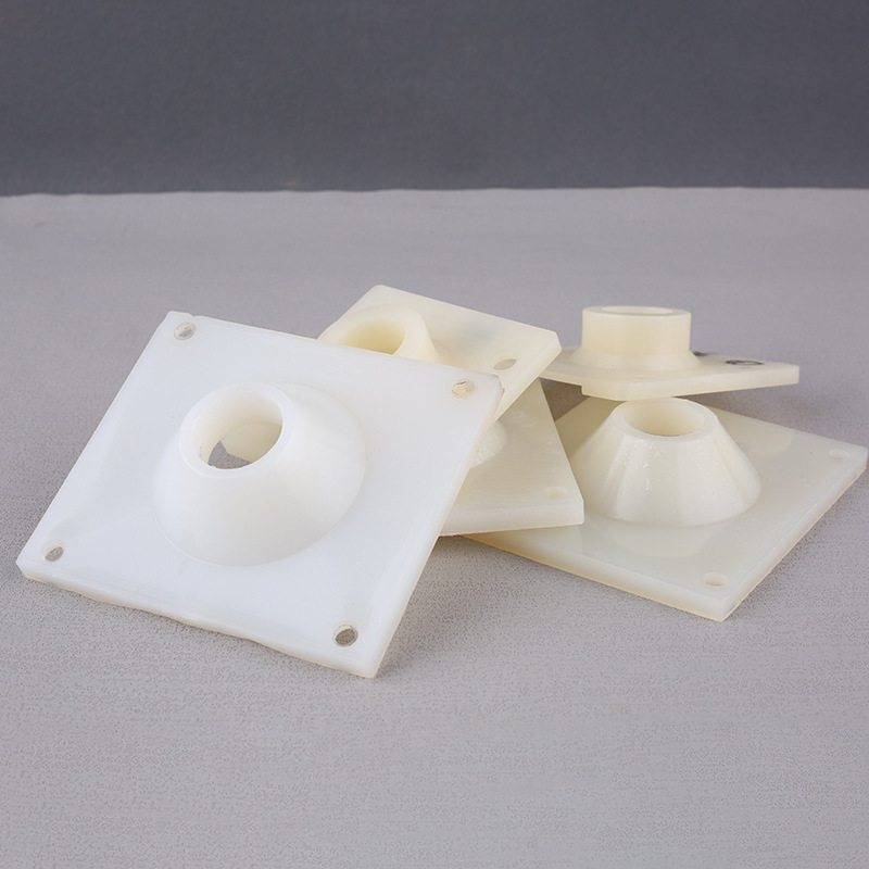 MC尼龙板加工PA耐磨尼龙滑块尼龙加工件高硬度高耐磨打孔异形件