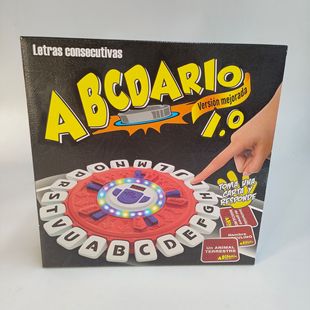 Cross-Border Spanish New Generation Alphabet Game Roulette Crazy Word Puzzle Board Parent-Child Interactive Board Game