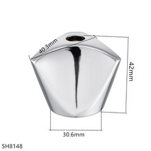 厂家批发定制水龙头配件角阀手轮 面盆单双开厨房拖把池面盆手柄