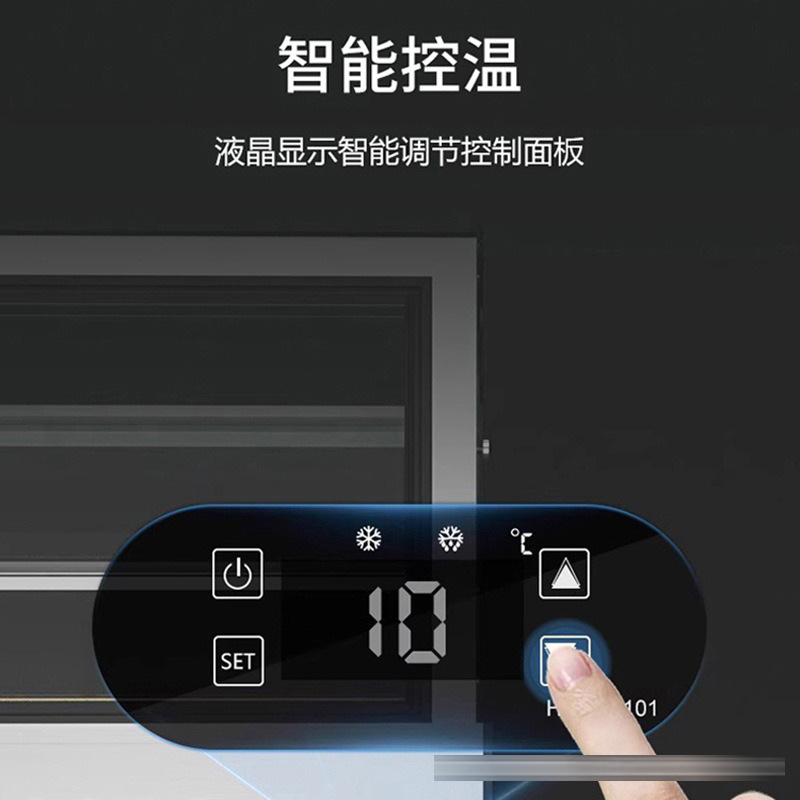 Cake gabinete de ángulo recto fruta escritorio fresco-mantenimiento gabinete comercial postre vitrina escritorio punto occidental congelador refrigerado por aire pequeño