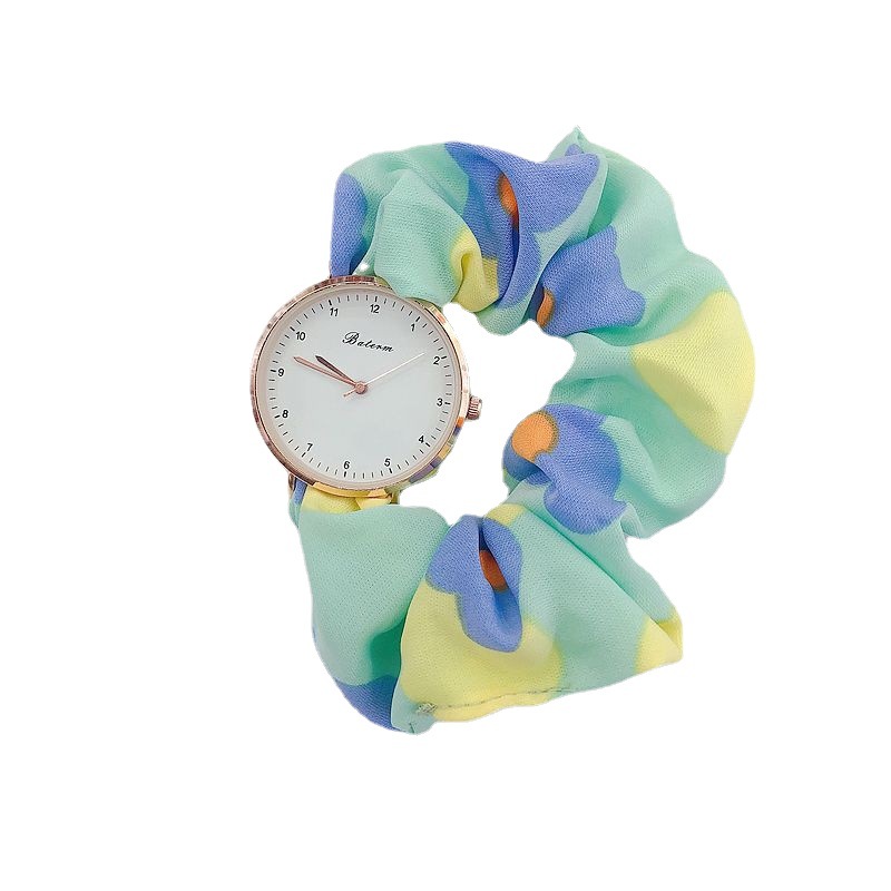 Fresh cute creative hair band, elegant watch, Japanese and Korean, flowered 5