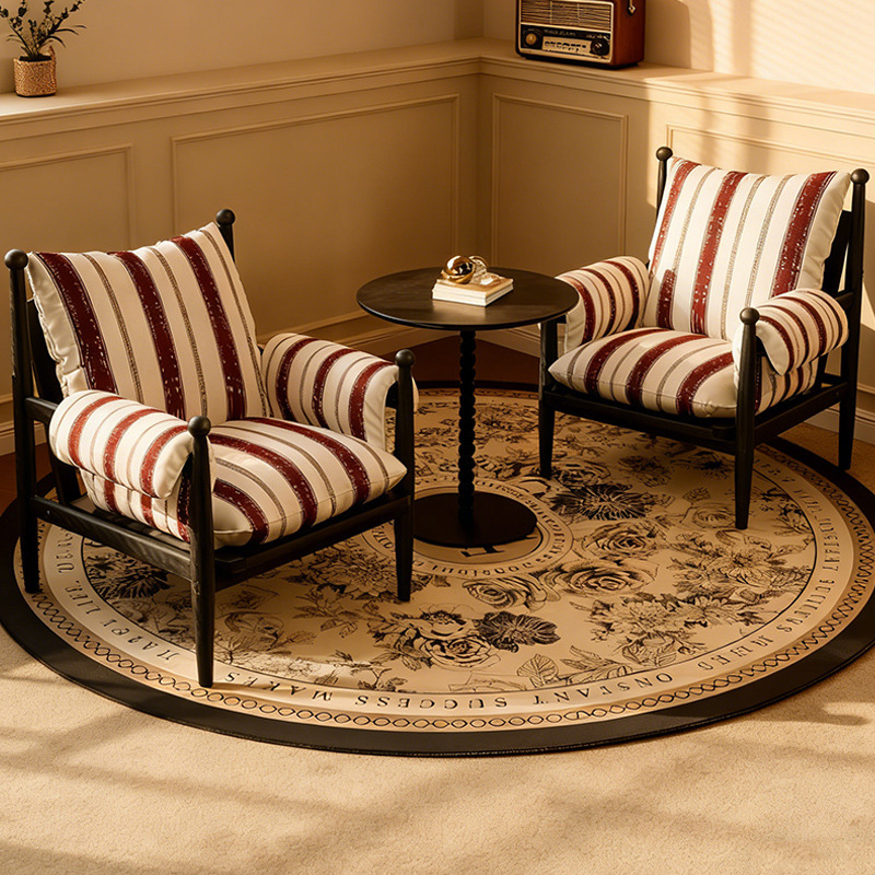 Balcony Leisure Table and Chair Set, One Table and Two Chairs, Three-Piece Set, Small Single Sofa Chair, Suitable for Guesthouses, Hotels, and Cafes Balcony Leisure Table and Chair Set, One Table and Two Chairs, Three-Piece Set, Small Single Sofa Chair, Suitable for Guesthouses, Hotels, and Cafes